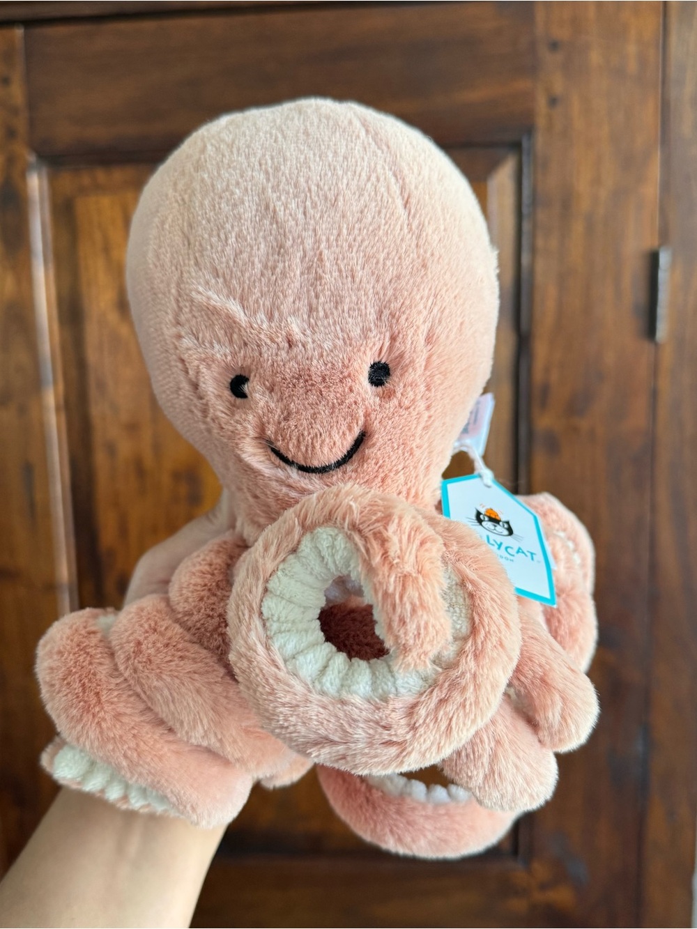 Jellycat Little Odell Octopus Stuffed Animal Toy New With Tags Ocean Theme Plush
